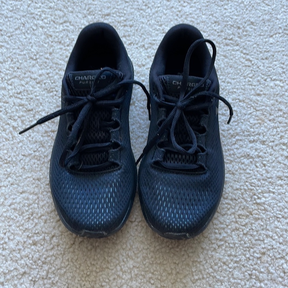 Black Under Armor sneakers